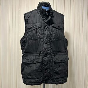 Express Men's Black Utility Vest